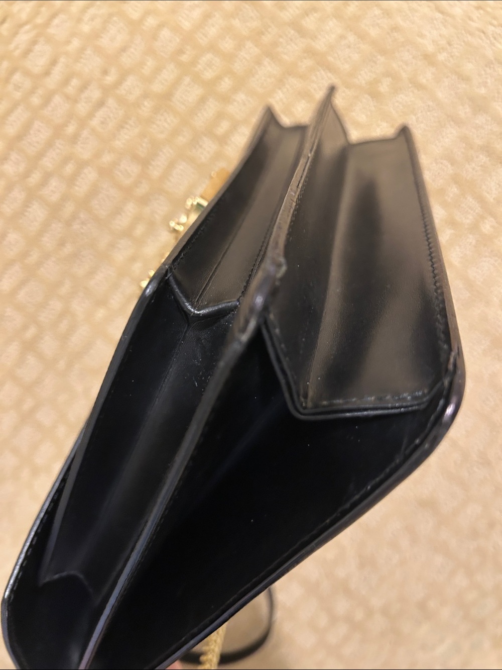 Louis Vuitton Monceau Black Epi Leather Crossbody Hand Bag- Excellent! - Picture 8 of 14